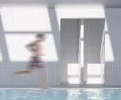 visualization of the swimming pool