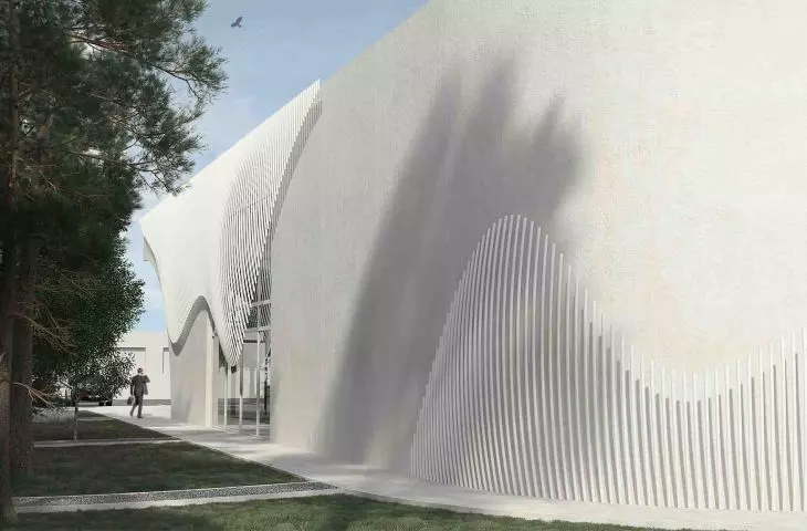 Projekt nowej biblioteki publicznej w Bełżycach