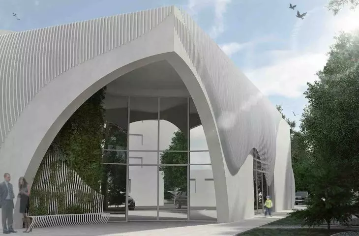 Projekt nowej biblioteki publicznej w Bełżycach