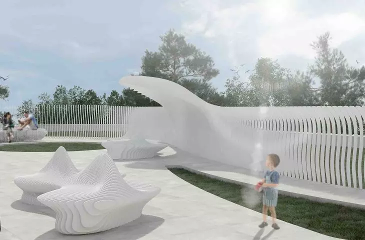 Projekt nowej biblioteki publicznej w Bełżycach