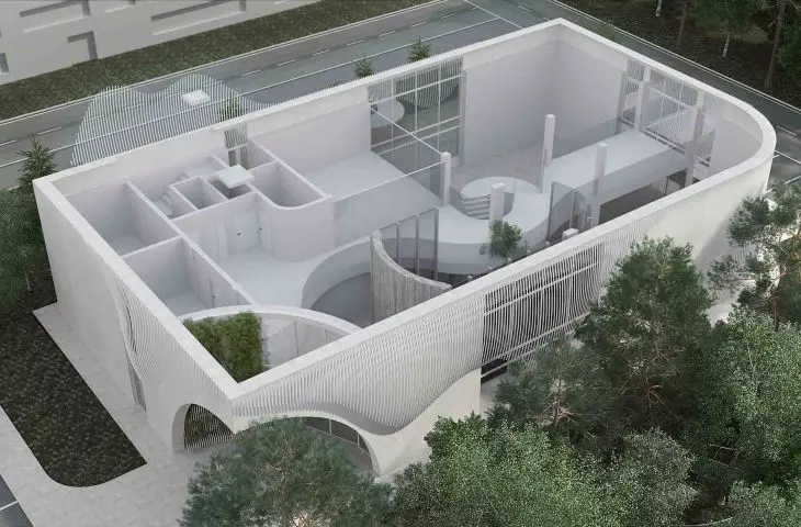 Projekt nowej biblioteki publicznej w Bełżycach