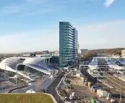masterplan and interior of central railroad station (1999-2015), Arnhem, Netherlands