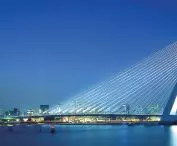 Erasmus Bridge (1990-1996), Rotterdam, Netherlands