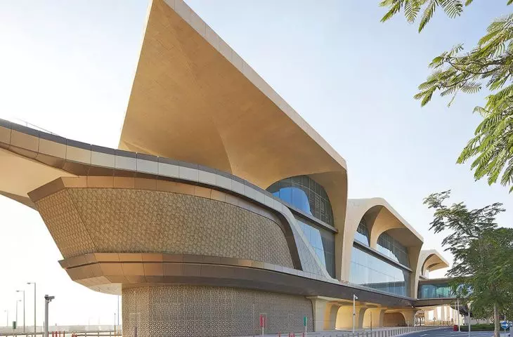 Metro station network (2012-2019), Doha, Qatar