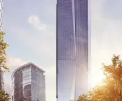 The Bridge skyscraper (2019-), Warsaw, Poland
