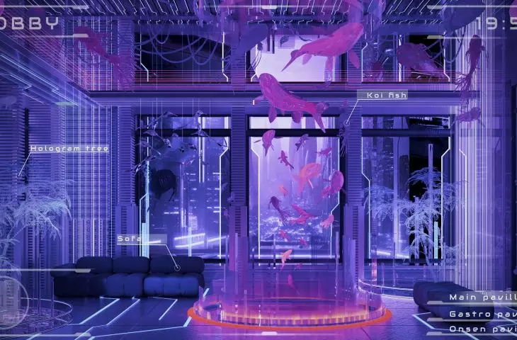 Wizualizacja - CYBER_LOBBY