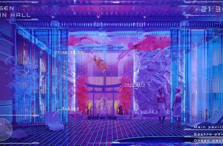 Wizualizacja - CYBER_ONSEN