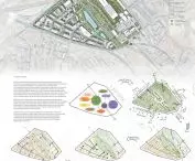 projekt zagospodarowania terenu, schemat ideowy