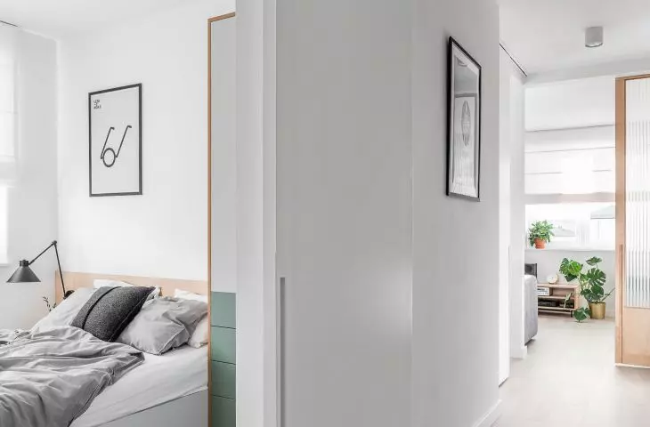 Metamorfoza niedużego mieszkania w Gdańsku, proj.: Raca Architekci