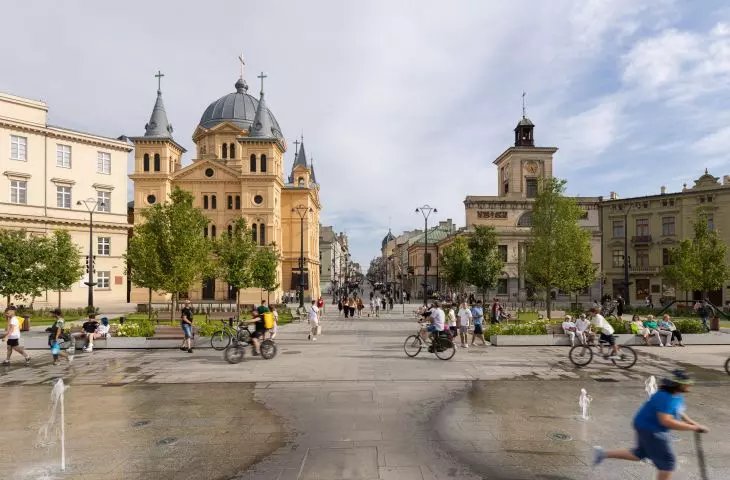 Rewitalizacja Placu Wolności w Łodzi