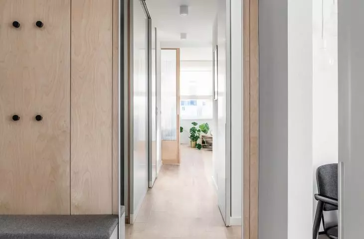 Metamorfoza niedużego mieszkania w Gdańsku, proj.: Raca Architekci
