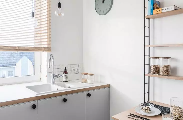 Metamorfoza niedużego mieszkania w Gdańsku, proj.: Raca Architekci