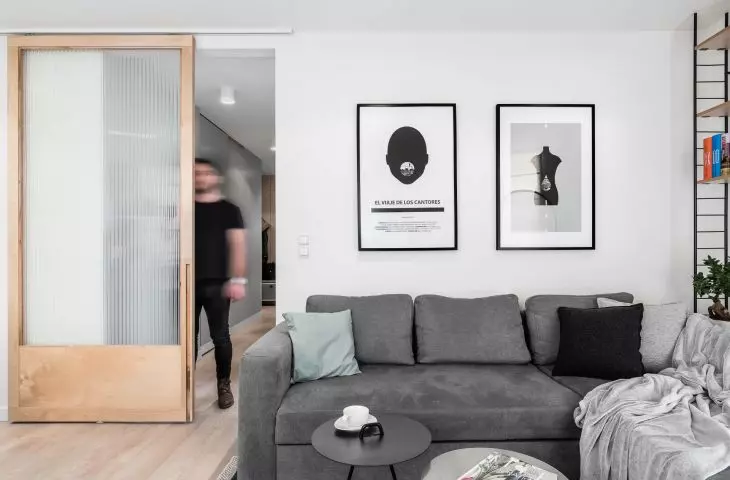 Metamorfoza niedużego mieszkania w Gdańsku, proj.: Raca Architekci
