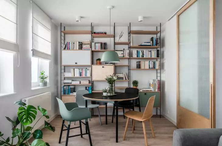 Metamorfoza niedużego mieszkania w Gdańsku, proj.: Raca Architekci