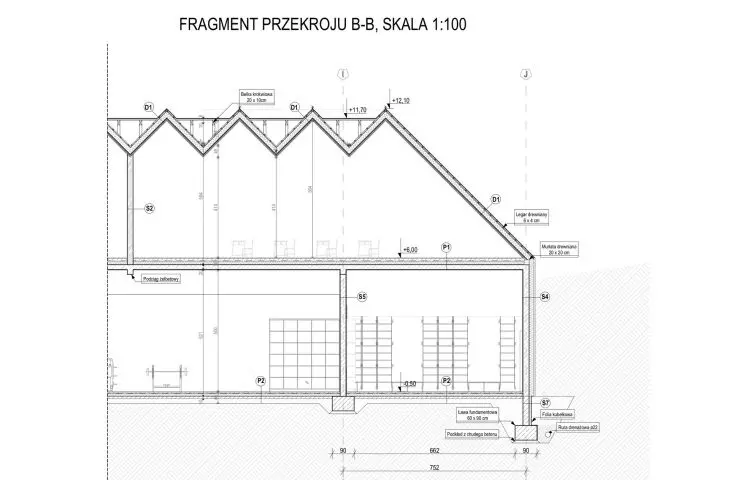 fragment przekroju