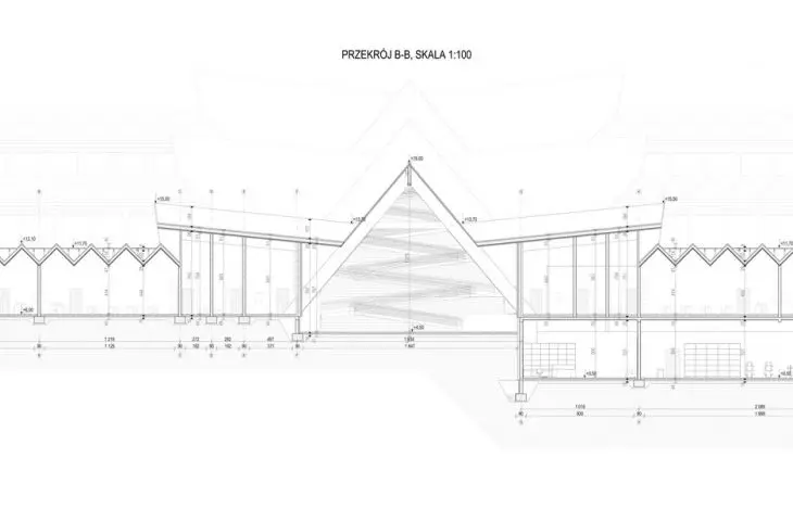 przekrój B-B