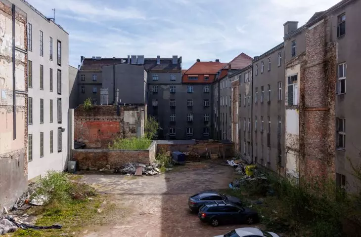 Kwartał Dworcowa - podwórka
