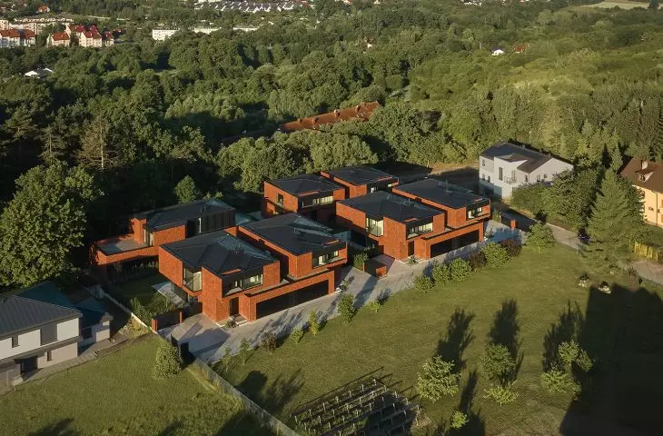 Rubra estate in Straszyn near Gdansk, Poland