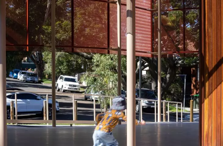 The Pavilion at Hurlstone Park, designed by Sam Crawford Architects, combines modernity with local heritage to become an open space for all residents