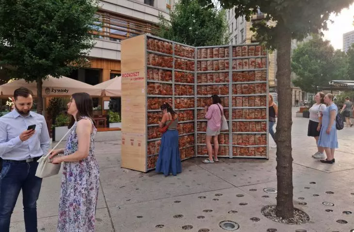 Mieszkańcy i mieszkanki stolicy przed instalacją
