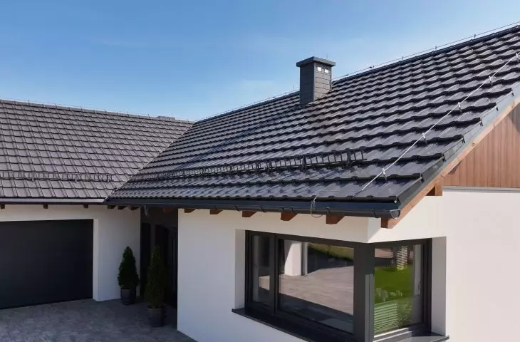 Dachówka KODA - FINESSE w kolorze lupka glazurowana