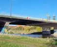 Chrobry Bridge in Poznan