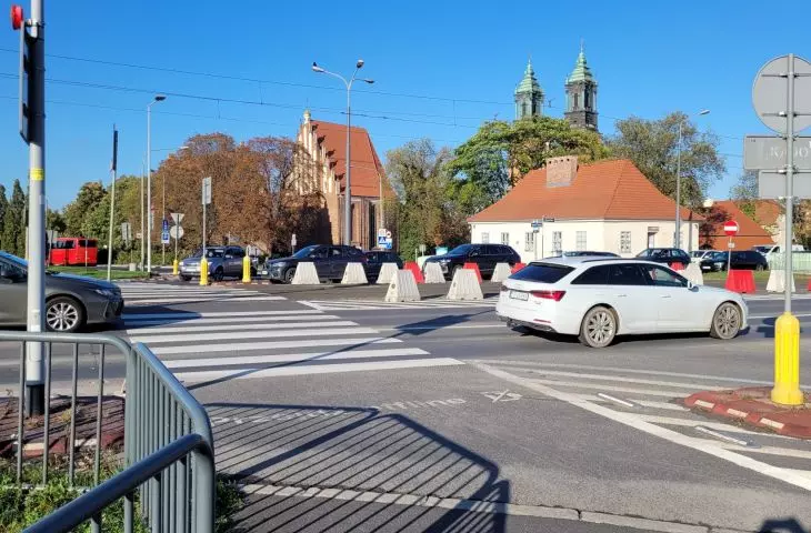 Chrobry Bridge in Poznan