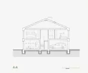 cross-section A-A