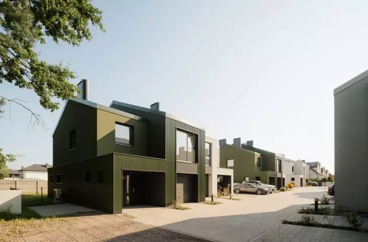complex of single-family houses