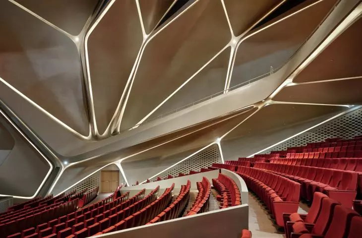 Zhuhai Art Center - interior of Grand Theatre
