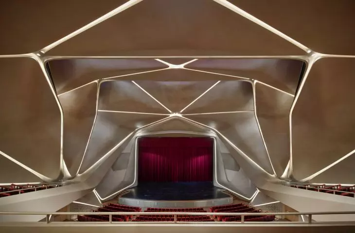 Zhuhai Art Center - interior of Grand Theatre
