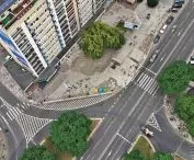 mineralna powierzchnia placu Zgody widoczna przed przebudową