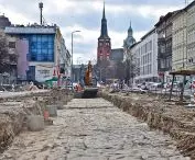 wytyczanie nowej szerokości i przebiegu układu sieci komunikacyjnej