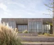 Surrounding landscape of Ginkgo Gallery is designed to host outdoor exhibitions