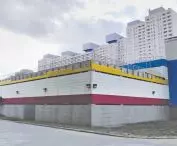 parking wielopoziomowy, osiedle Manhattan, Łódź