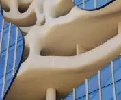 One River North skyscraper - close-up on the facade