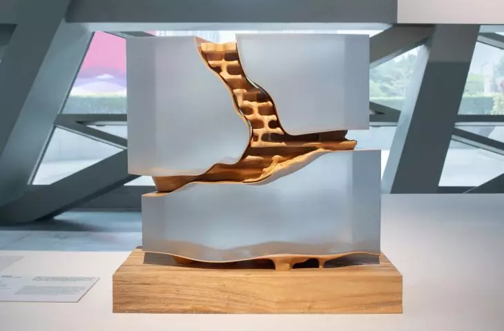 One River North skyscraper - building model