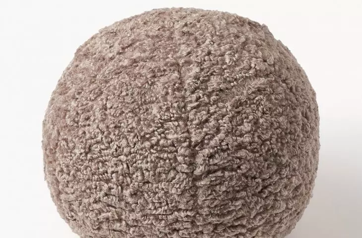 Pillow in the shape of a ball is the most fashionable accessory for fall 2024