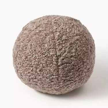 Pillow in the shape of a ball is the most fashionable accessory for fall 2024