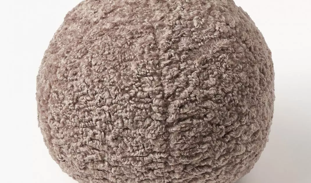 Pillow in the shape of a ball is the most fashionable accessory for fall 2024