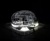  Robotics and Artificial Intelligence Museum (RAIM) in Seoul - a model of the building 