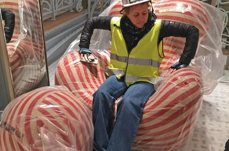 Samaritaine shopping center, leisure lounge