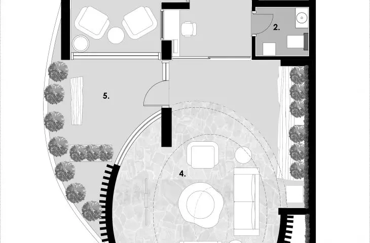 Second floor plan