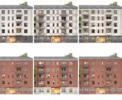 zbiór detali architektonicznych