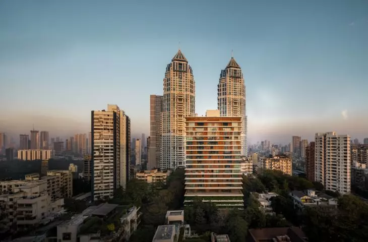 Carmichael's 21-story residential high-rise blends harmoniously into the surrounding Tardeo landscape