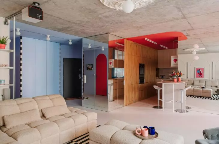 Interior designed by Maciej Trzcinski