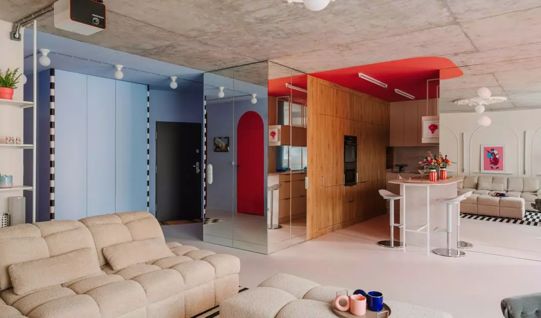 Interior designed by Maciej Trzcinski