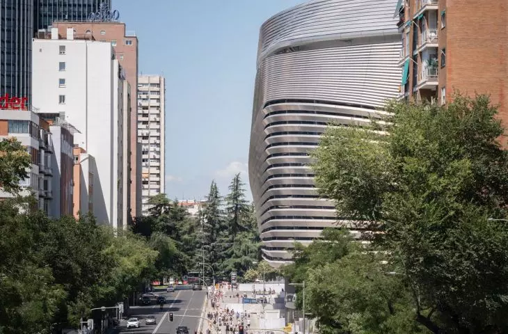 Santiago Bernabéu is the second largest stadium in Spain