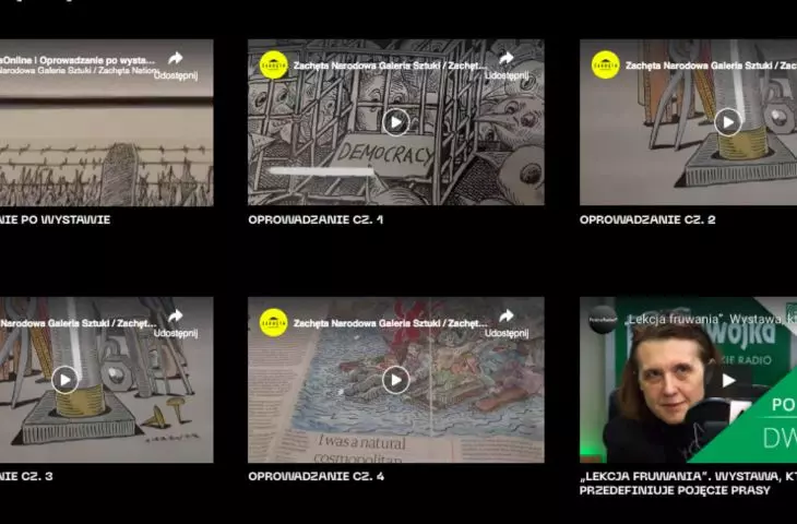Zachęta – Narodowa Galeria Sztuki działa online