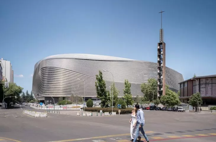 Stadion Santiago Bernabéu był wielokrotnie rozbudowywany i modernizowany  